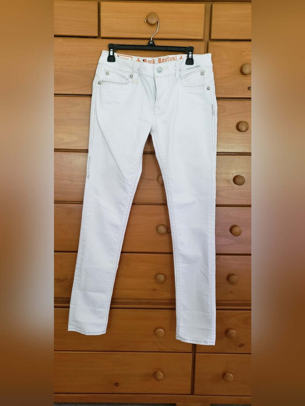 Rock Revival White Women’s Skinny Jeans